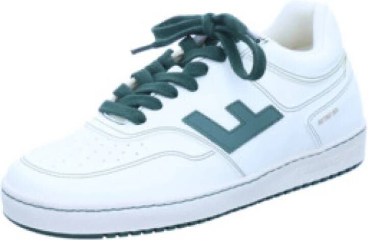 Flamingos' Life Witte Heren Sneaker Comfortabel en Stijlvol