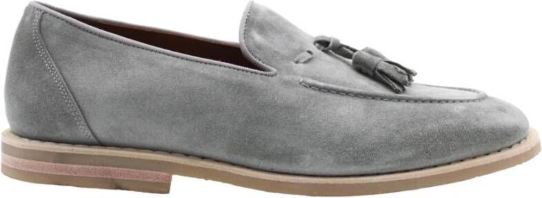 Flecs Stijlvolle Sambuca Loafers voor Mannen Gray Heren
