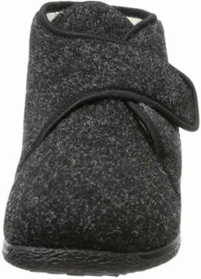 Florett Pantoffels wijdte G zwart 100% sc wol voering - Foto 2