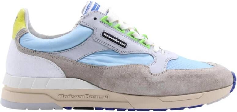 Floris van Bommel Arlon Sneaker Stijlvol en Trendy Schoeisel Blue Heren