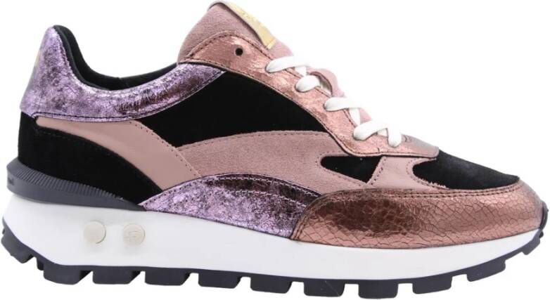 FLORIS VAN BOMMEL Lage Sneakers Dames Blokki 04.01 Maat: 37 5 Materiaal: Suède Kleur: Roze - Foto 2