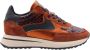 FLORIS VAN BOMMEL Lage Sneakers Dames Sumi 09.01 Maat: 39 Materiaal: Leer Kleur: Cognac - Thumbnail 2