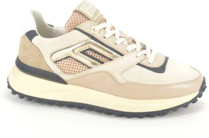 Floris van Bommel Beige Goud Runner N. DZ Beige Dames