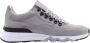 Floris van Floris van Bommel van Floris van Bommel Sneakers Heren Lage sneakers Herenschoenen Leer SFM-10135 Grijs - Thumbnail 4