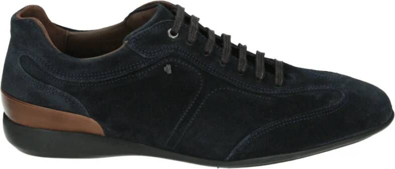 Floris van Bommel Blauwe Casual Herenschoenen