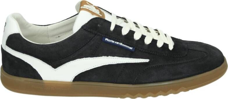 Floris van Bommel Blauwe Casual Herenschoenen DE Zaler