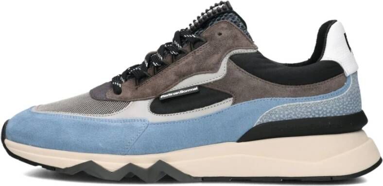 FLORIS VAN BOMMEL Lage Sneakers Heren Sfm-10248 De Gripper Maat: 41⅓ Materiaal: Suède Kleur: Grijs - Foto 19