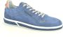 Floris van Bommel Blauwe Suède Sneaker Blue Heren - Thumbnail 1