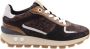 FLORIS VAN BOMMEL Lage Sneakers Dames Sfw-10084 Blokki Maat: 35 Materiaal: Leer Kleur: Bruin - Thumbnail 1