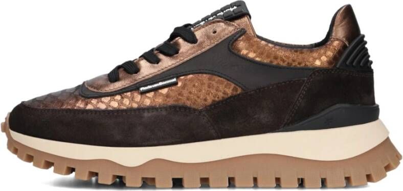 Floris van Bommel Bronze Chunky Sole Sneakers Grommi