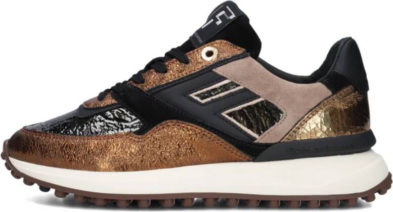 FLORIS VAN BOMMEL Lage Sneakers Dames Sfw-10128 Noppi Maat: 37 5 Materiaal: Leer Kleur: Bronskleurig - Foto 18