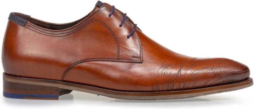 Floris van Bommel Business Shoes Brown Heren