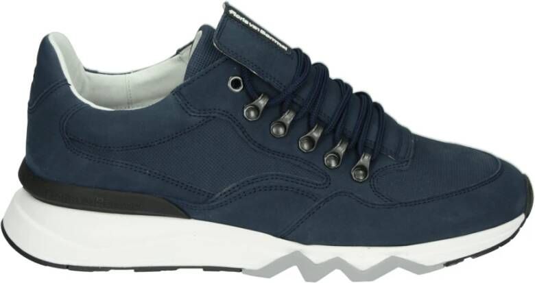 Floris van bommel 10135 De Zager 01.08 Blue G+ Wijdte Lage sneakers - Foto 5