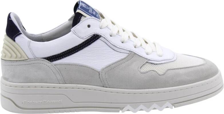 FLORIS VAN BOMMEL Sneakers Heren Sfm-10166 De Okker Maat: 41⅓ Materiaal: Suède Kleur: Wit - Foto 3