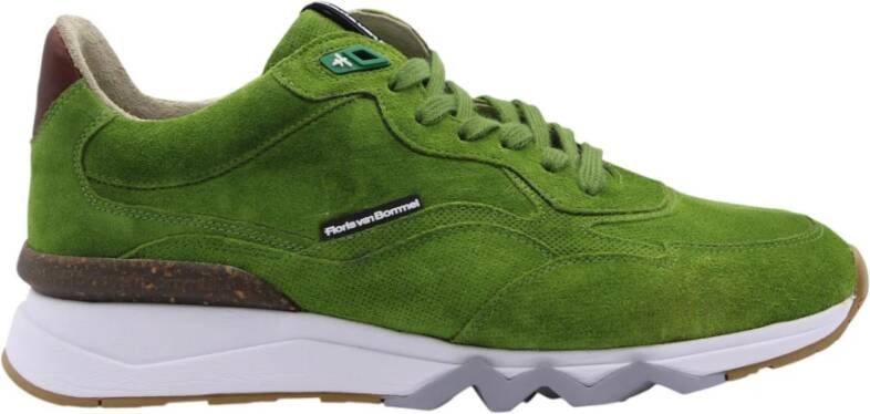 Floris van Bommel DE~GROMMER~07.00~~~~~~~~~~~~~~ Lage sneakersVrije tijdsschoenenHeren sneakers Groen - Foto 16