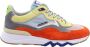 Floris van Bommel De Zaler 01-100 sneaker van leer met suède details - Thumbnail 3