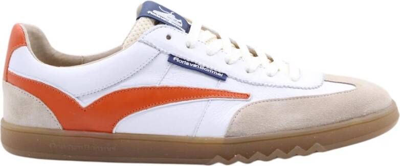 FLORIS VAN BOMMEL Lage Sneakers Heren Sfm-10234 De Zager Maat: 40 Materiaal: Suède Kleur: Oranje - Foto 9