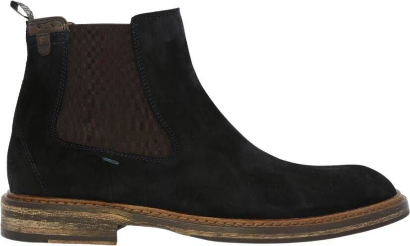 Floris van Bommel Chelsea Boots Blauw Heren