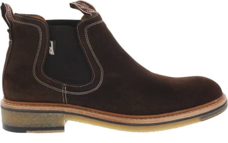 Floris v Bommel De tanker SFM 60035 23 01 Instap schoen Net laarsje heren schoenen heren nette enkellaars heren - Foto 3