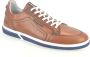 Floris van Bommel Cognac Sneaker N.+blauwe Z. Brown Heren - Thumbnail 1