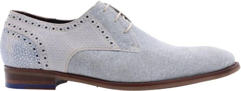 Floris van bommel 30361 De Stapper 39.11 Light Grey G+ Wijdte Veterschoenen - Foto 11