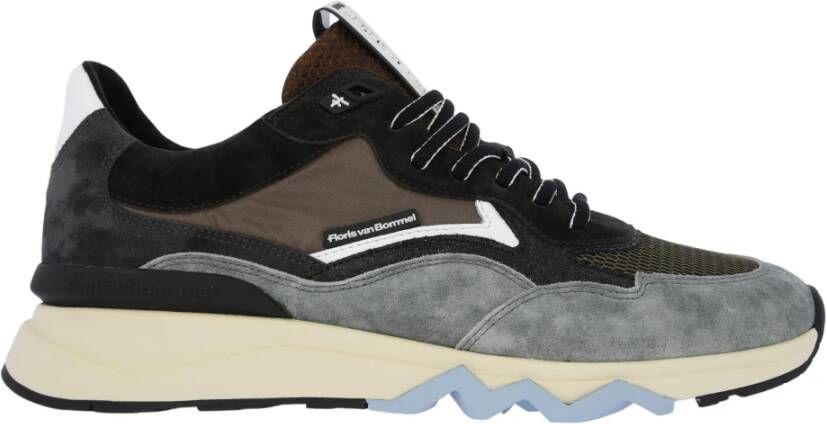 Floris van Bommel Floris v Bommel SFM10178.21.01 Zager DBrown-Sneakers -veterschoenen (42.5) - Foto 5