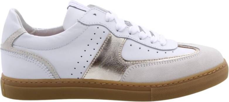 FLORIS VAN BOMMEL Lage Sneakers Dames Sfw-10096 Minni Maat: 37 Materiaal: Leer Kleur: Wit - Foto 3