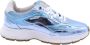 FLORIS VAN BOMMEL Lage Sneakers Dames Sfw-10101 Maat: 38 5 Materiaal: Leer Kleur: Blauw - Thumbnail 11