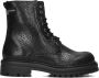 FLORIS VAN BOMMEL Enkellaarsjes Dames Wonki 04.21 Maat: 35 Materiaal: Leer Kleur: Zwart - Thumbnail 3
