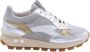 Floris van Bommel Noppi 35.44 leren sneakers zilver - Thumbnail 9