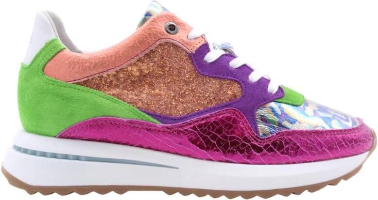 Floris van Bommel SUMI 06.14 Lage sneakers s sneakersPopulaire Roze - Foto 2