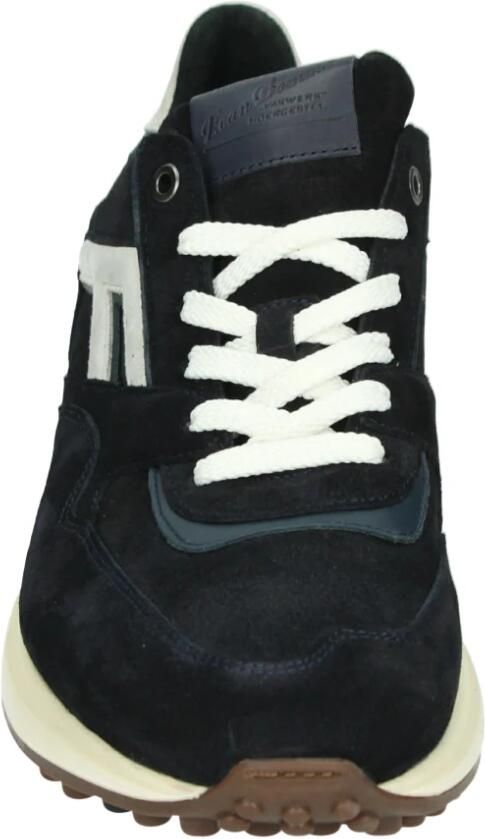FLORIS VAN BOMMEL Lage Sneakers Heren Sfm-10139 Noppi Maat: 46 Materiaal: Suède Kleur: Blauw - Foto 2