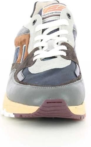 Floris van Bommel Blauwe Herenschoenen Sfm-10154 W5