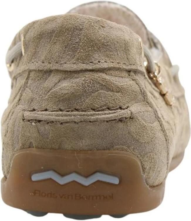 FLORIS VAN BOMMEL Mocassins Dames Sfw-30028 Bohwi Suède Beige - Foto 8