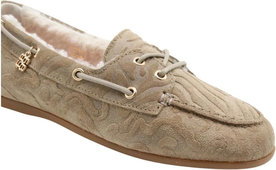 FLORIS VAN BOMMEL Mocassins Dames Sfw-30028 Bohwi Suède Beige - Foto 6