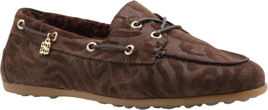 Floris van Bommel Bohwi 01.11 suède bootschoen donker bruin