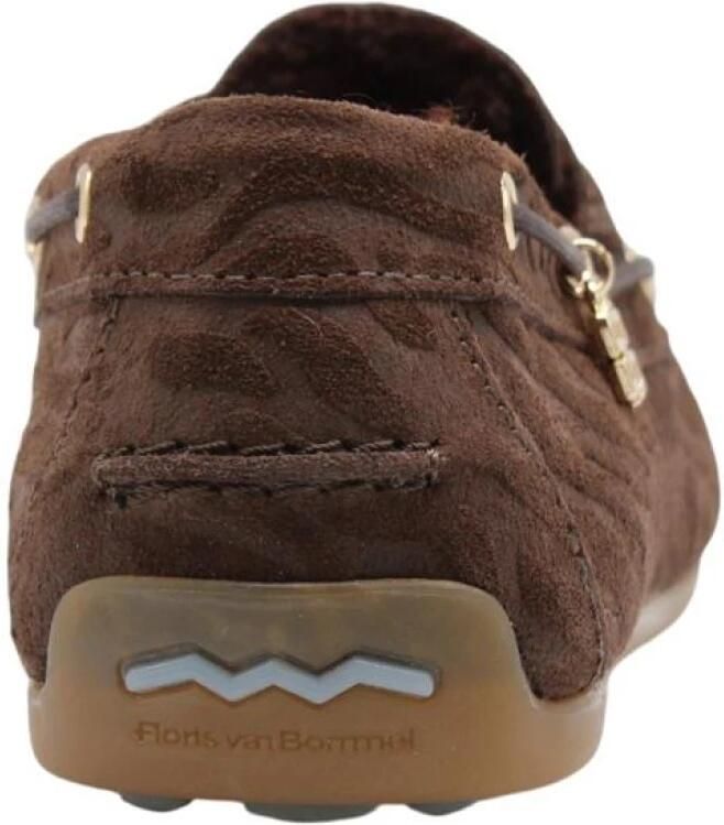 Floris van Bommel Bohwi 01.11 suède bootschoen donker bruin - Foto 4