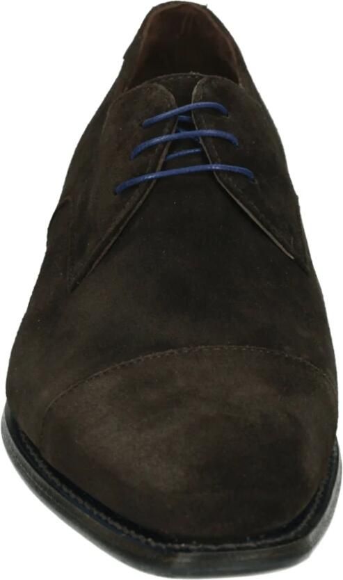 FLORIS VAN BOMMEL Nette Schoenen Heren Sfm-30310 De Loper Maat: 42⅔ Materiaal: Suède Kleur: Bruin - Foto 3