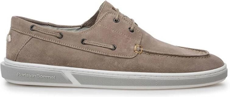 Floris van Bommel DE BOOTER 01.02 Vrije tijdsschoenenHeren veterschoenHeren sneakersCasual Taupe - Foto 7