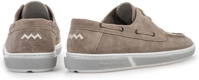 Floris van Bommel DE BOOTER 01.02 Vrije tijdsschoenenHeren veterschoenHeren sneakersCasual Taupe - Foto 9