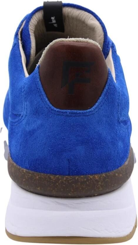 Floris van Bommel DE~ZAGER~02.61~~~~~~~~~~~~~~~~ Lage sneakersVrije tijdsschoenenHeren sneakers Blauw - Foto 3