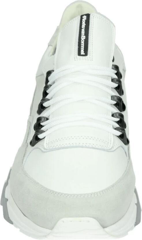 Floris van Floris van Bommel van Floris van Bommel Sneakers Heren Lage sneakers Herenschoenen Leer SFM-10135 Wit - Foto 12