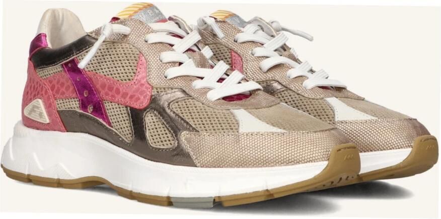 FLORIS VAN BOMMEL Lage Sneakers Dames Sfw-10152 Daysi Maat: 38 5 Materiaal: Leer Kleur: Goudkleurig - Foto 4