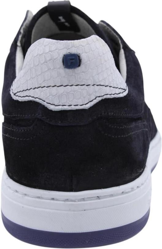 FLORIS VAN BOMMEL Lage Sneakers Heren Sfm-10178 De Zager Maat: 47 Materiaal: Suède Kleur: Blauw - Foto 7