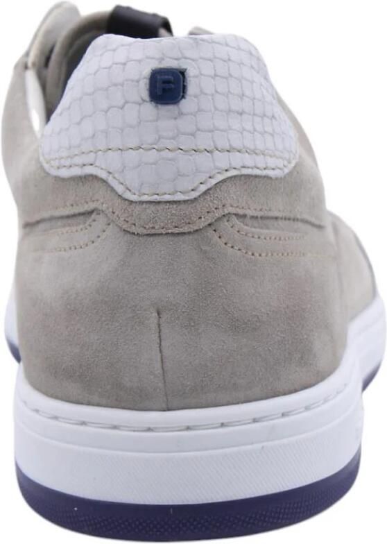 FLORIS VAN BOMMEL Lage Sneakers Heren Sfm-10248 De Gripper Maat: 38 Materiaal: Suède Kleur: Grijs - Foto 16