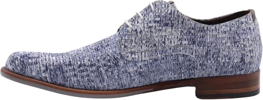 FLORIS VAN BOMMEL Nette Schoenen Heren Sfm-30316 De Draver Suède Blauw - Foto 9