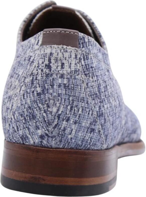 FLORIS VAN BOMMEL Nette Schoenen Heren Sfm-30316 De Draver Suède Blauw - Foto 7