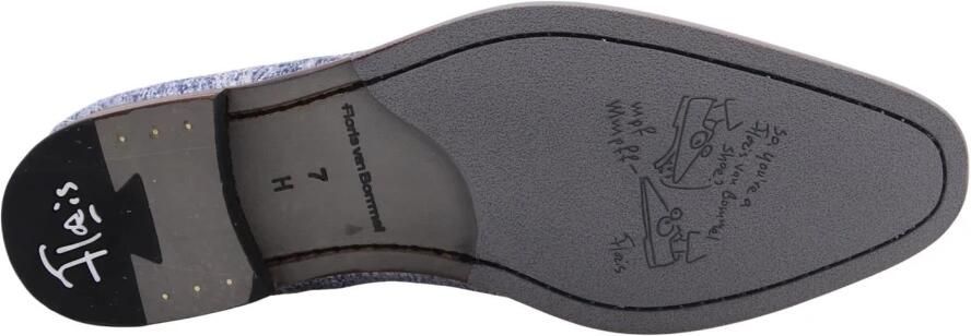 FLORIS VAN BOMMEL Nette Schoenen Heren Sfm-30316 De Draver Suède Blauw - Foto 10