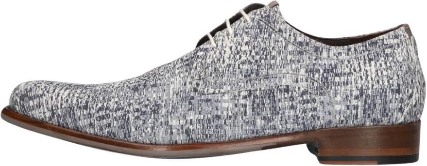 FLORIS VAN BOMMEL Nette Schoenen Heren Sfm-30316 De Draver Suède Blauw - Foto 5