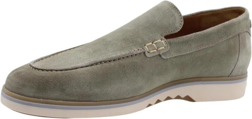 FLORIS VAN BOMMEL Loafers Heren Sfm-40023 De Oister Suède Taupe - Foto 5